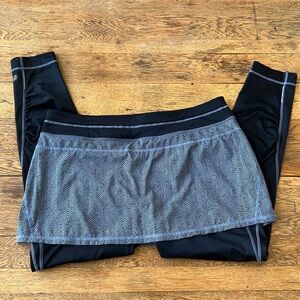 ATHLETA skort leggings size XL